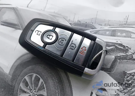 2020 Ford Explorer St из США, поврежденный, VIN 1FM5K8GC0LGA42805